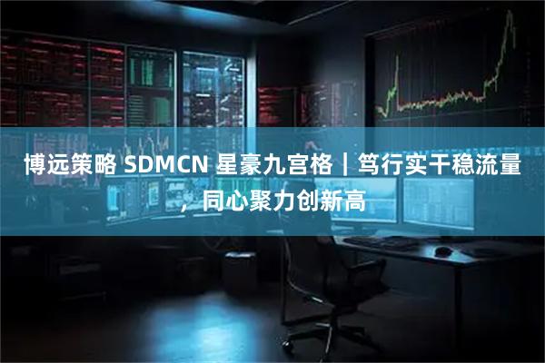 博远策略 SDMCN 星豪九宫格｜笃行实干稳流量，同心聚力创新高